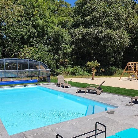 Gites De Maner Ster - Le Frene Piscine Ou Le Chene Piscine Et Spa Privatif Cléden-Poher Kültér fotó