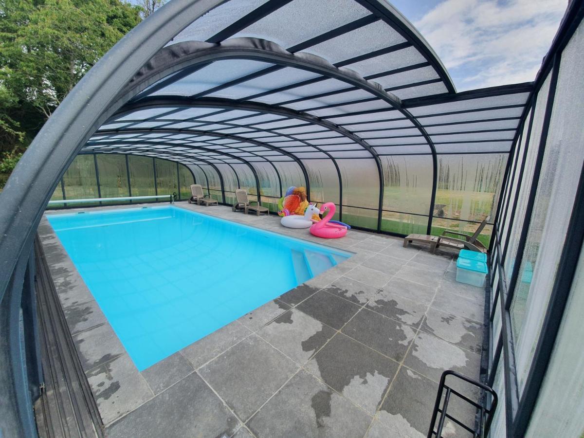 Gites De Maner Ster - Le Frene Piscine Ou Le Chene Piscine Et Spa Privatif Cléden-Poher Kültér fotó